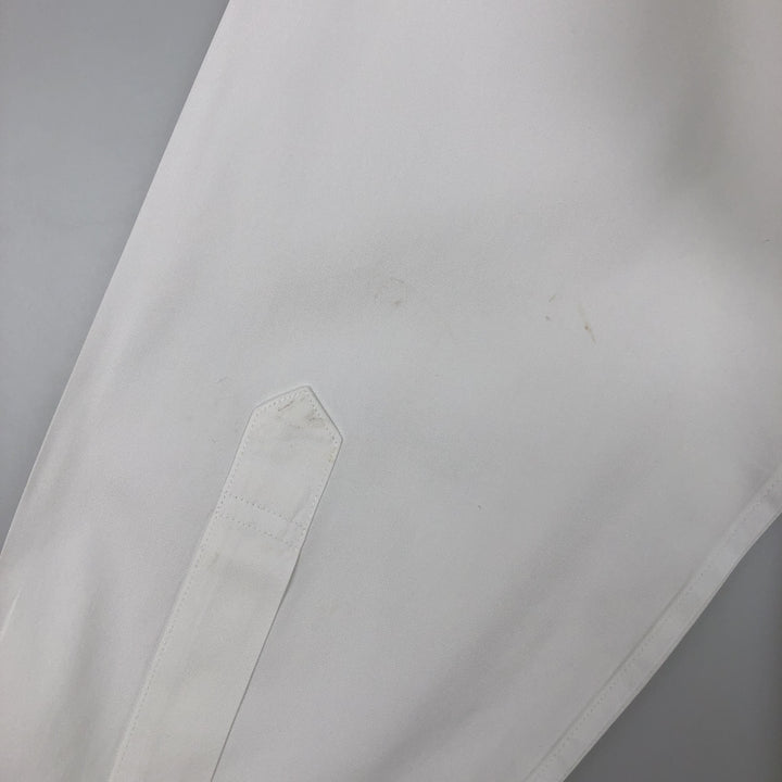 Brooks Brothers Est.1818 CLASSIC long sleeve cotton shirt, men's size L Supima Cotton white type Vintage Second Hand