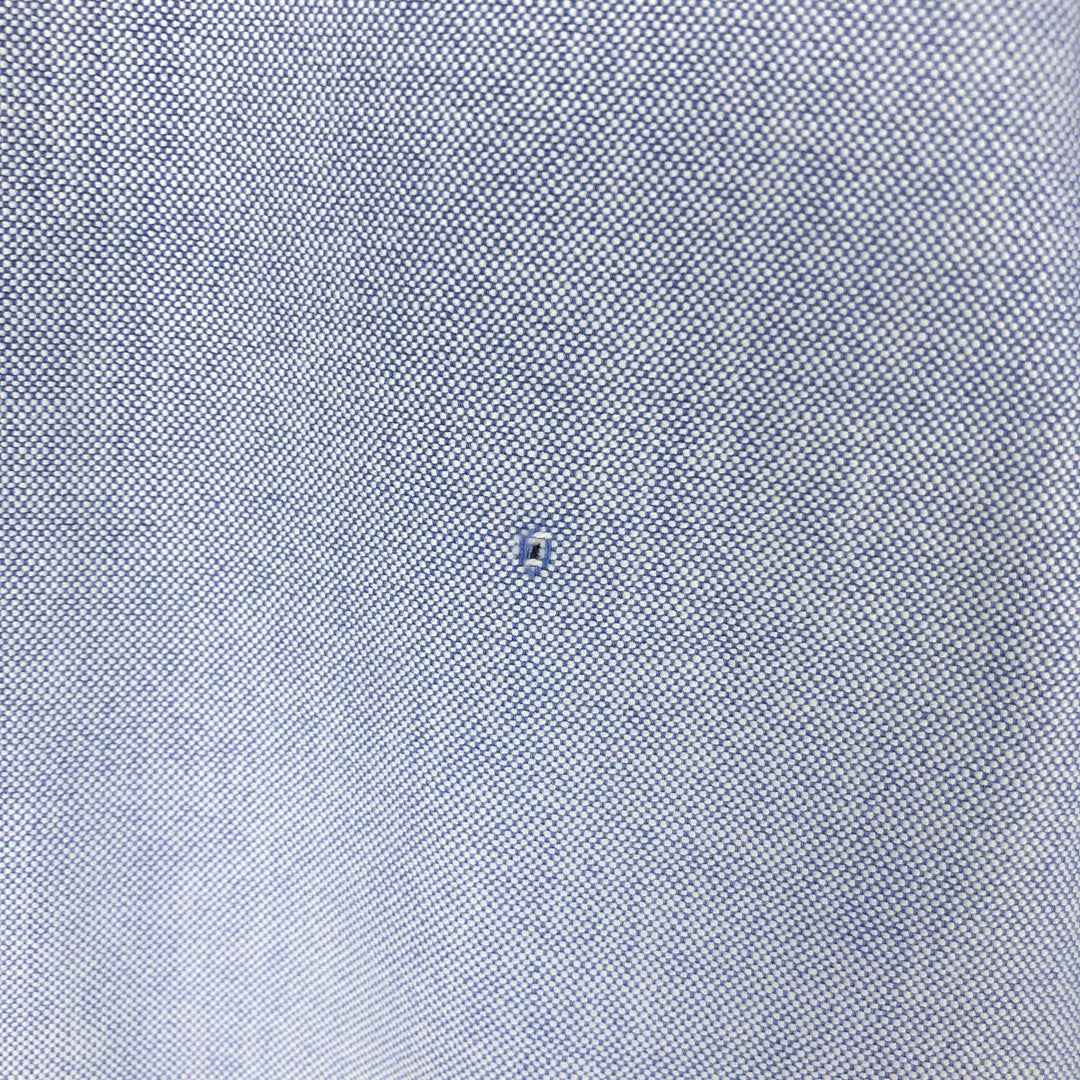 Brooks Brothers Est.1818 Sport Shirt, Long Sleeve Button-Down Shirt, Made in USA, Men's Size L (approx.) cotton navy blue type Vintage Second Hand