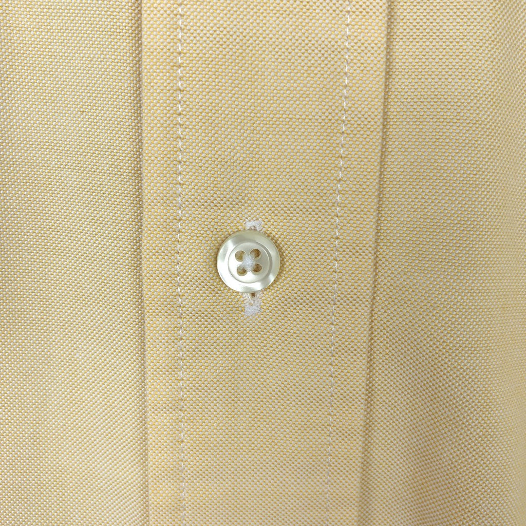 Brooks Brothers Est. 1818 Traditional Fit Long Sleeve Button-Down Shirt, Made in USA, Men's Size XL Supima Cotton orange type Vintage Second Hand