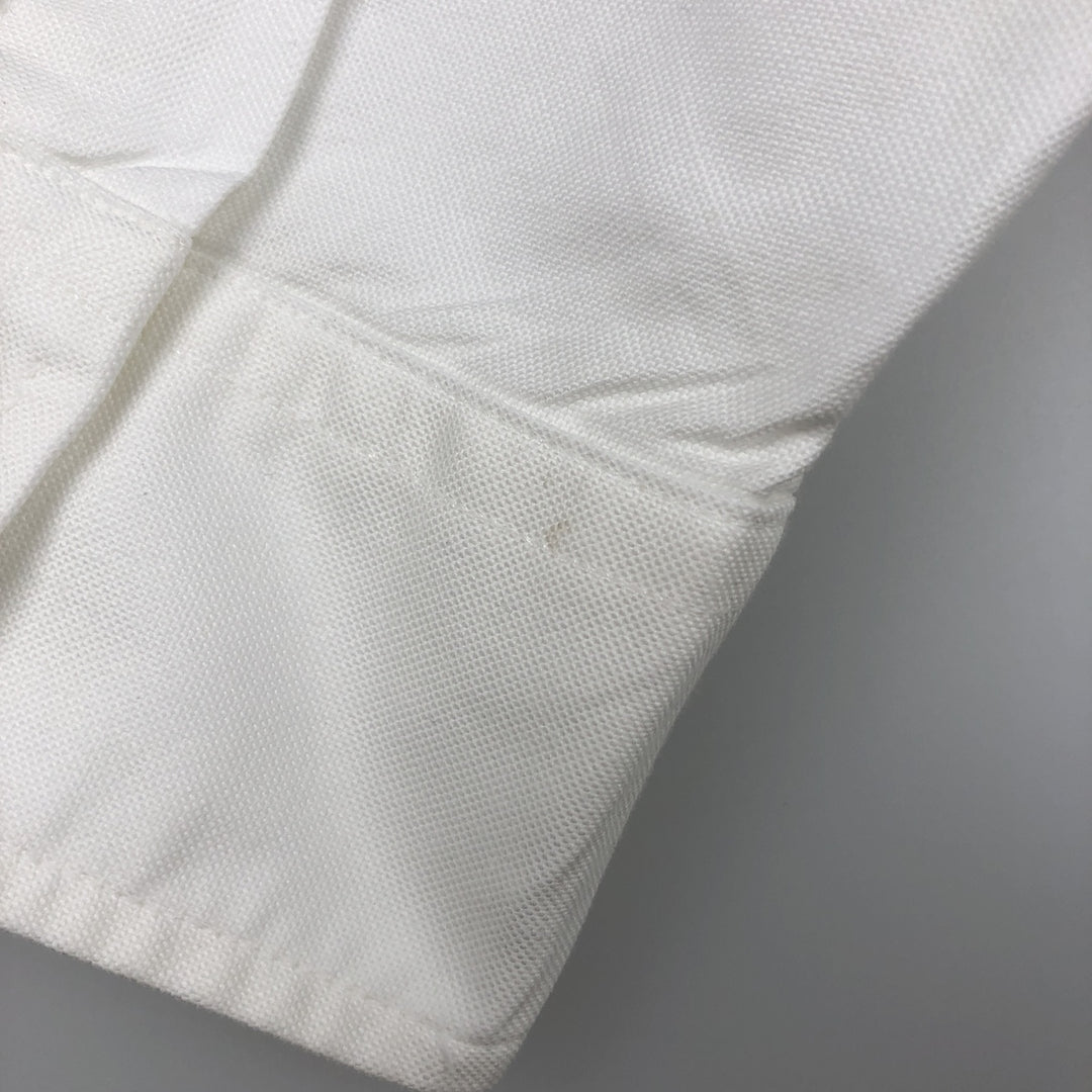 Brooks Brothers Est.1818 Traditional Fit Long-Sleeve Button-Down Shirt, Made in USA, Men's Size L (approx.) Supima Cotton white type Vintage Second Hand