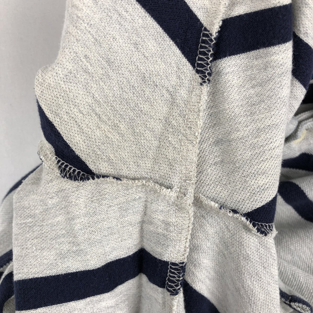 Ralph Lauren POLO by Ralph Lauren Short-Sleeve Striped Polo Shirt, Men's Size L (approx.) cotton gray type Vintage Second Hand