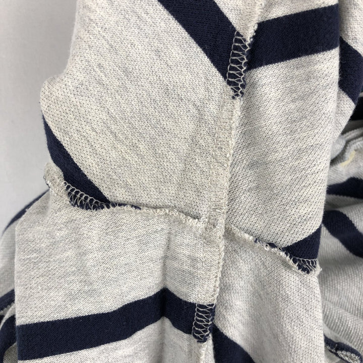 Ralph Lauren POLO by Ralph Lauren Short-Sleeve Striped Polo Shirt, Men's Size L (approx.) cotton gray type Vintage Second Hand