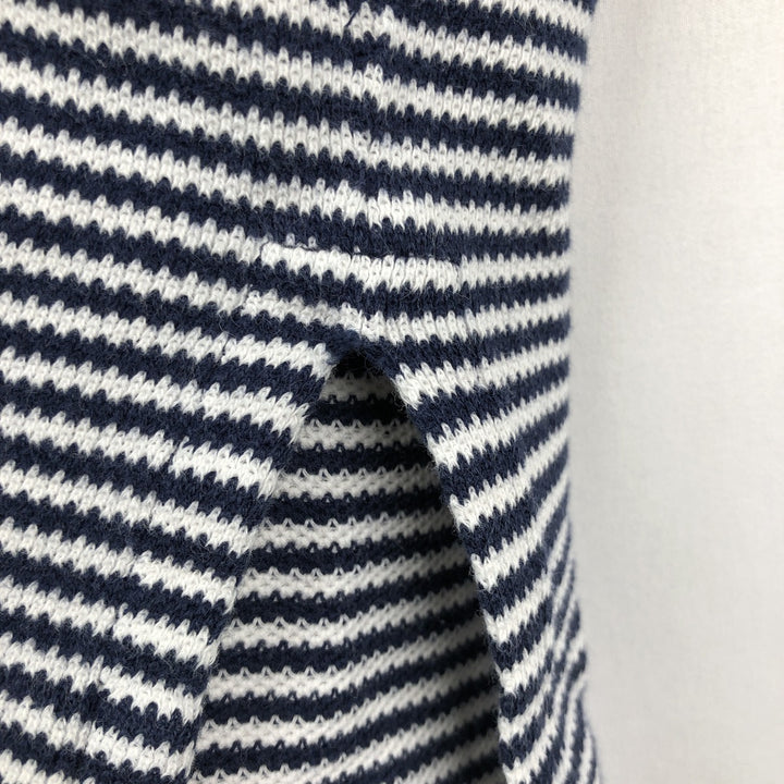 Ralph Lauren POLO GOLF Short Sleeve Striped Polo Shirt Men's Size L cotton white type Vintage Second Hand