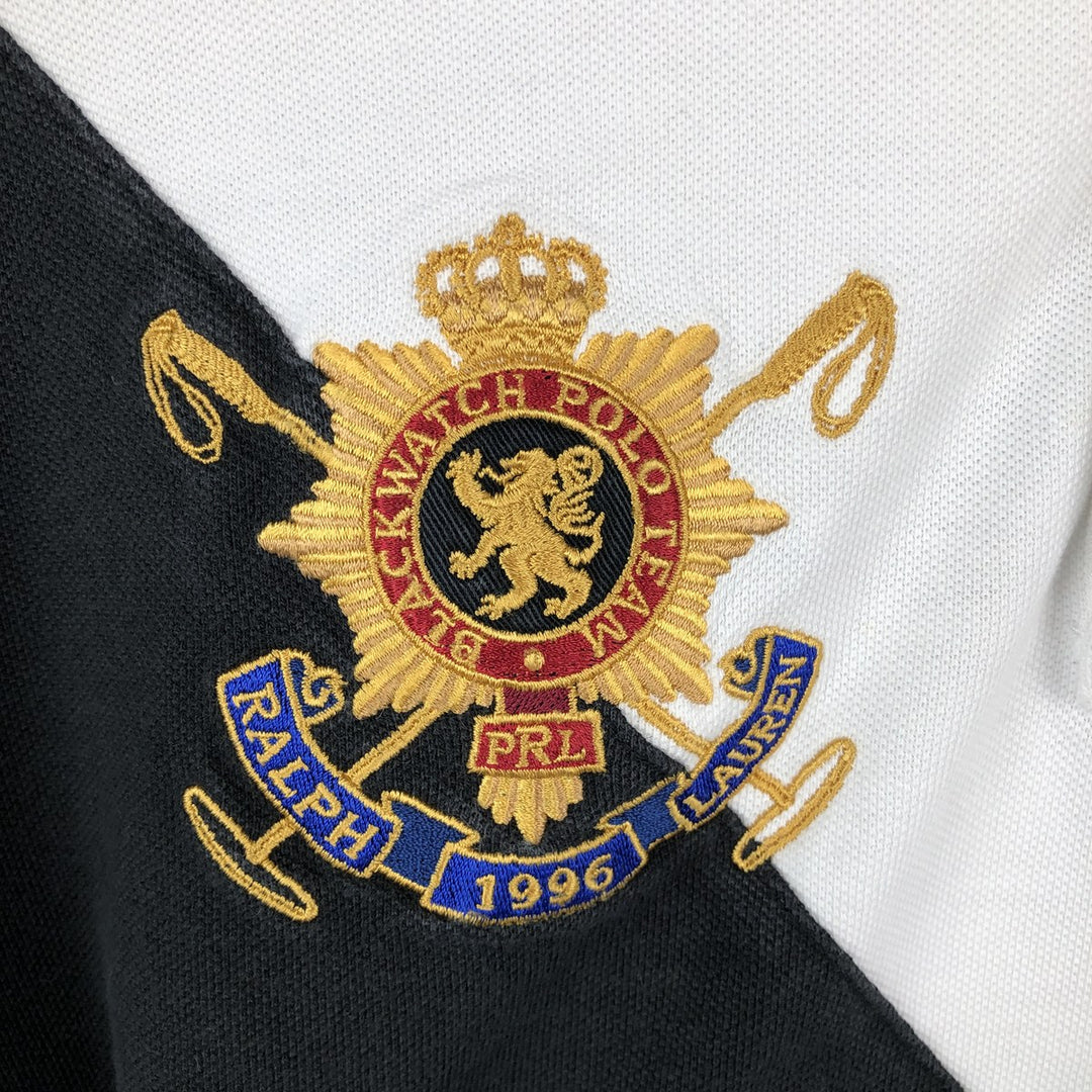 Ralph Lauren POLO RALPH LAUREN CUSTOM FIT Big Pony Short Sleeve Polo Shirt Men's XL cotton white type Vintage Second Hand