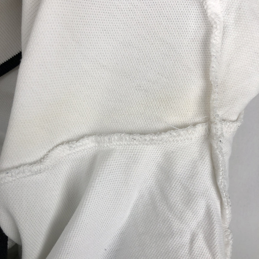 Ralph Lauren POLO RALPH LAUREN CUSTOM FIT Big Pony Short Sleeve Polo Shirt Men's XL cotton white type Vintage Second Hand