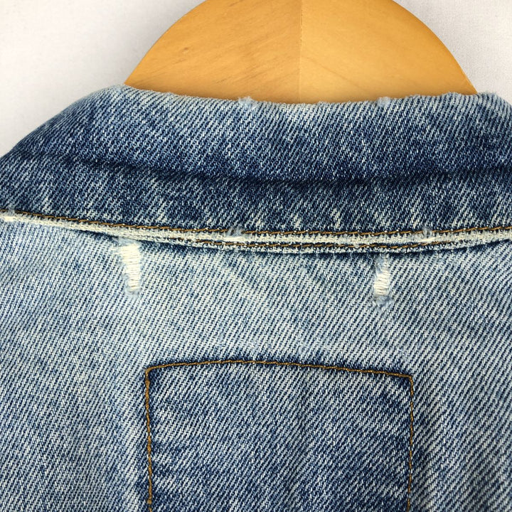 90'S Levi's 70503-0216 Denim Jacket, Men's Size XL, Vintage cotton blue type Vintage Second Hand