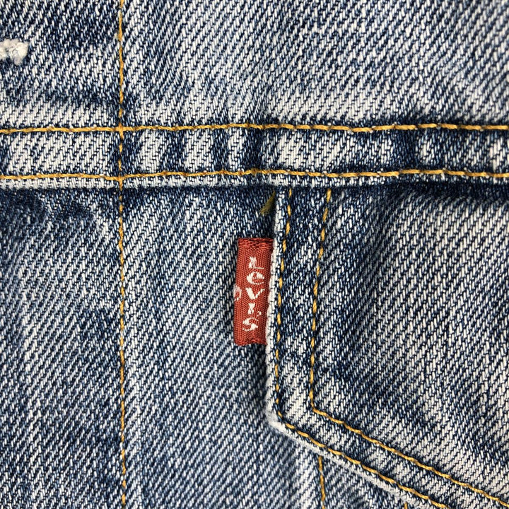 Levi's 70500-04 Euro Model Denim Jacket, Men's Size L cotton Blue type light blue Vintage Second Hand