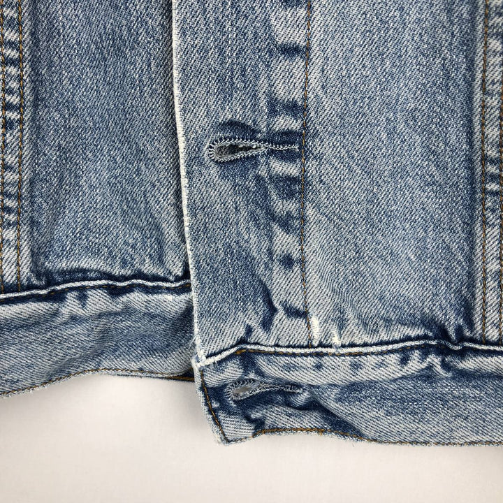90'S Levi's 70503-0216 denim jacket, denim jacket, men's size L, vintage cotton blue type Vintage Second Hand