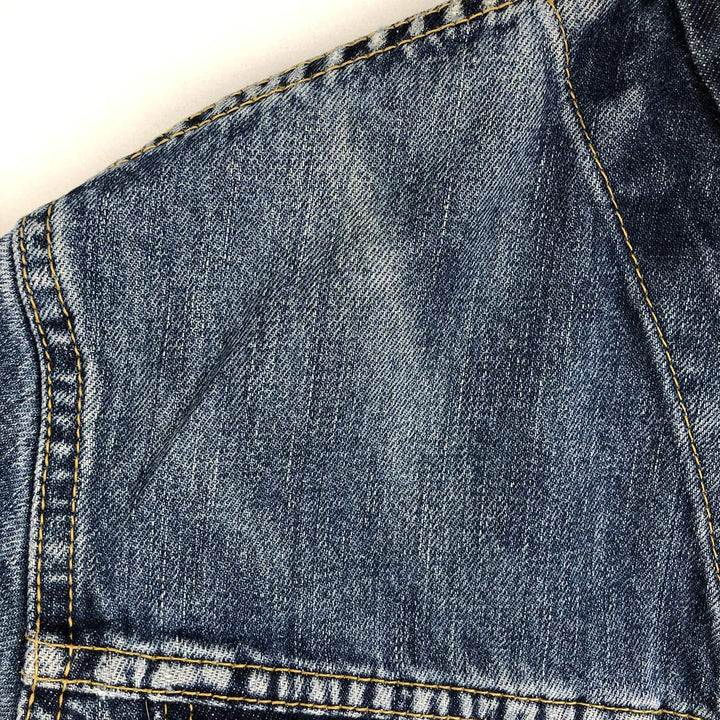 ~90'S Lee Denim Jacket (Men's Size L equivalent) Vintage cotton navy blue type Vintage Second Hand