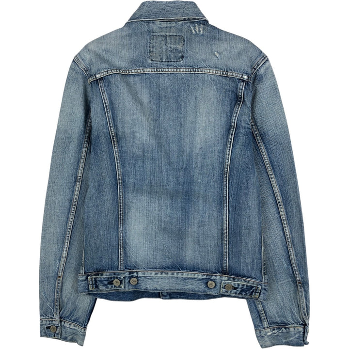 Levi's 72530 0050 Euro Model Denim Jacket (Men's Size M) cotton blue type Vintage Second Hand