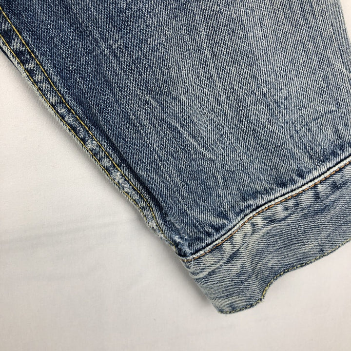 Levi's 72530 0050 Euro Model Denim Jacket (Men's Size M) cotton blue type Vintage Second Hand