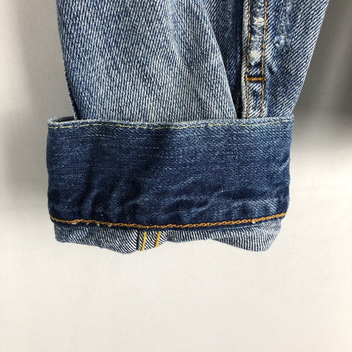 Levi's 72530 0050 Euro Model Denim Jacket (Men's Size M) cotton blue type Vintage Second Hand