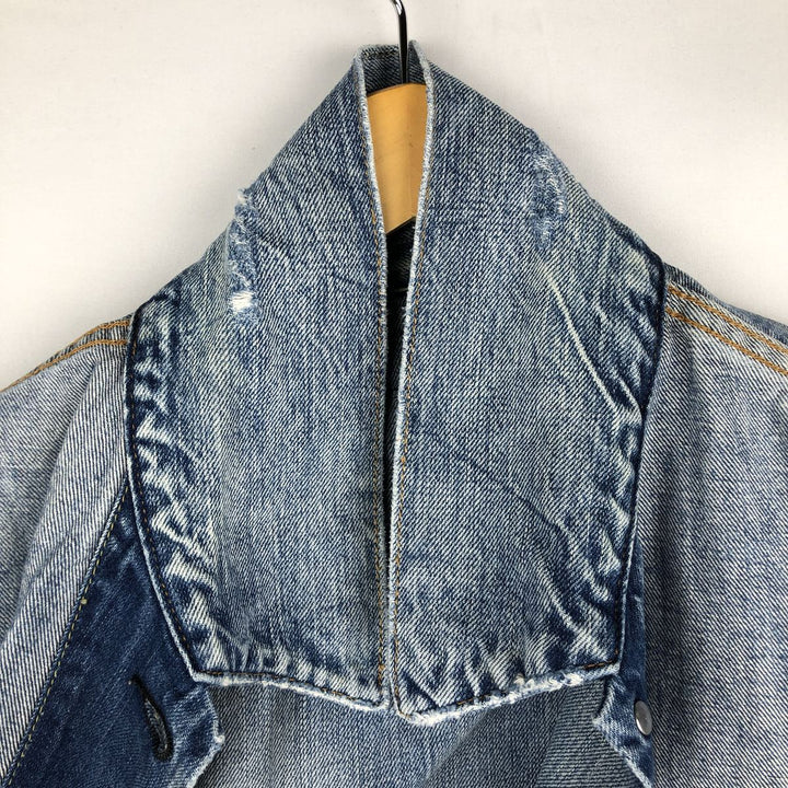 Levi's 72530 0050 Euro Model Denim Jacket (Men's Size M) cotton blue type Vintage Second Hand