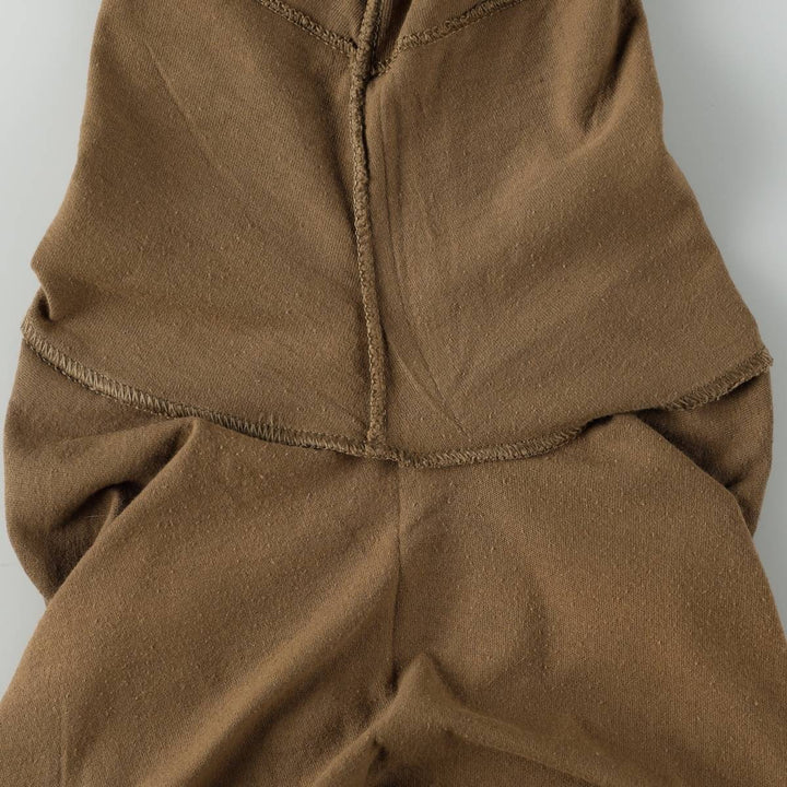 90'S Fruit of the Loom plain T-shirt, made in the USA, men's size L, vintage cotton brown type Vintage Second Hand