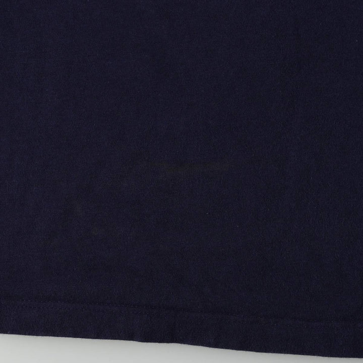 90'S Town Craft Plain Pocket T-Shirt, Made in USA, Men's XL equivalent, Vintage cotton navy blue type Vintage Second Hand