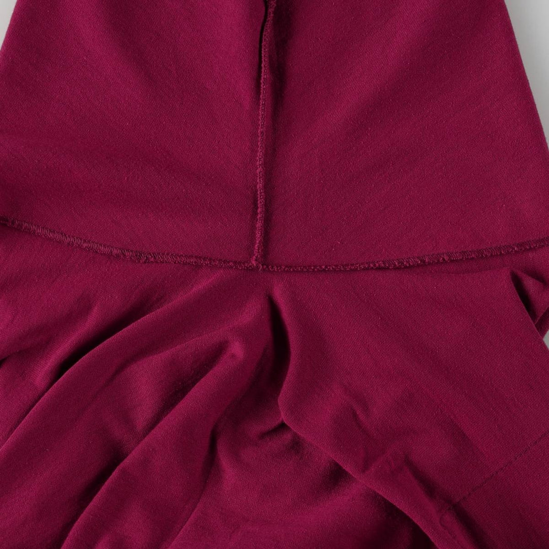90'S BVD Plain Pocket T-Shirt Made in USA Men's XL Vintage cotton wine-red Vintage Second Hand