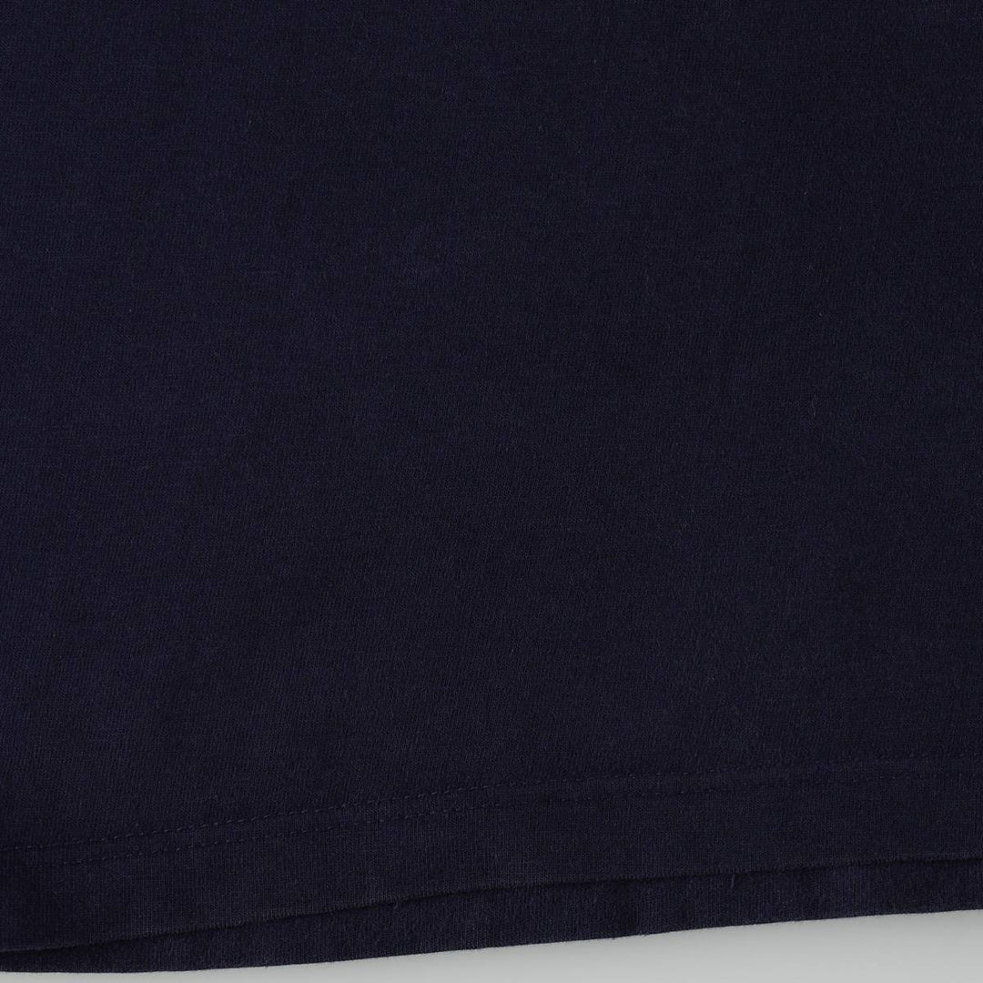 90'S Town Craft Plain Pocket T-Shirt, Made in USA, Men's XL equivalent, Vintage cotton navy blue type Vintage Second Hand