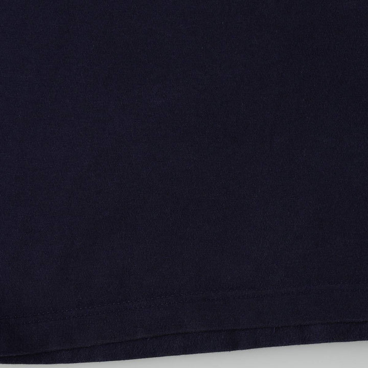 90'S Town Craft Plain Pocket T-Shirt, Made in USA, Men's XL equivalent, Vintage cotton navy blue type Vintage Second Hand