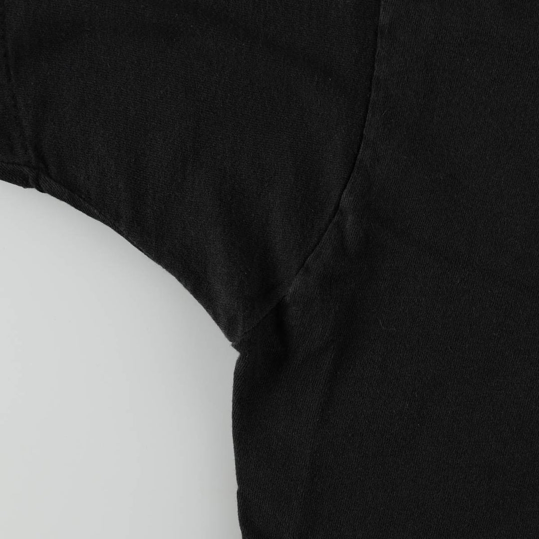 Vintage 80s-90'S Fruit of the Loom plain pocket T-shirt, men's size L unclear black type Vintage Second Hand