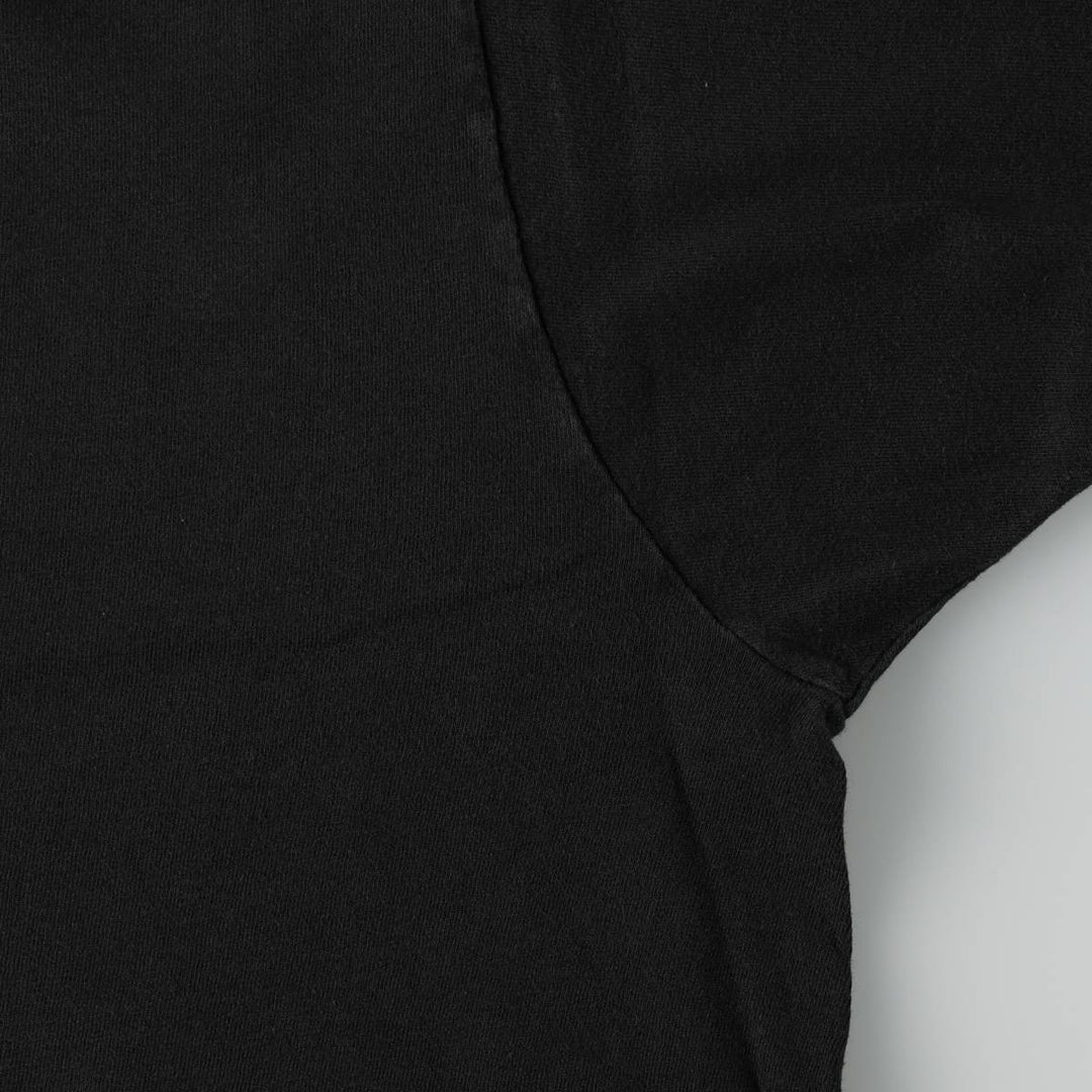 Vintage 80s-90'S Fruit of the Loom plain pocket T-shirt, men's size L unclear black type Vintage Second Hand