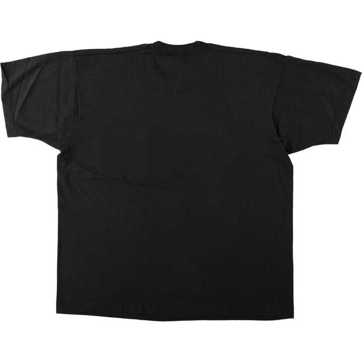 90'S BVD Plain Pocket T-Shirt Made in USA Men's XL Vintage cotton black type Vintage Second Hand