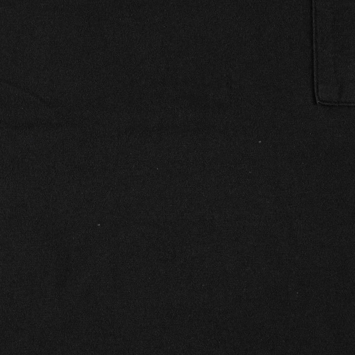 90'S BVD Plain Pocket T-Shirt Made in USA Men's XL Vintage cotton black type Vintage Second Hand