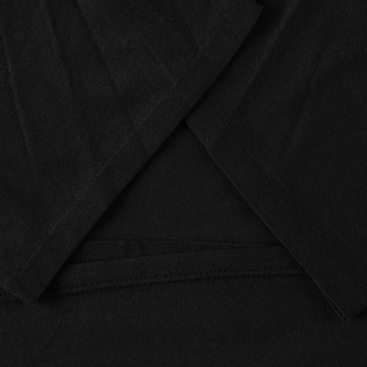 80s-90'S Jerzees plain t-shirt, made in USA, men's size XXL equivalent, vintage. cotton black type Vintage Second Hand