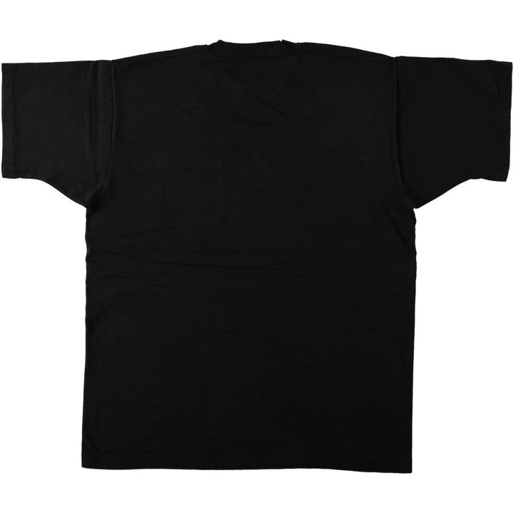 90'S BVD Plain Pocket T-Shirt Made in USA Men's XL Vintage cotton black type Vintage Second Hand