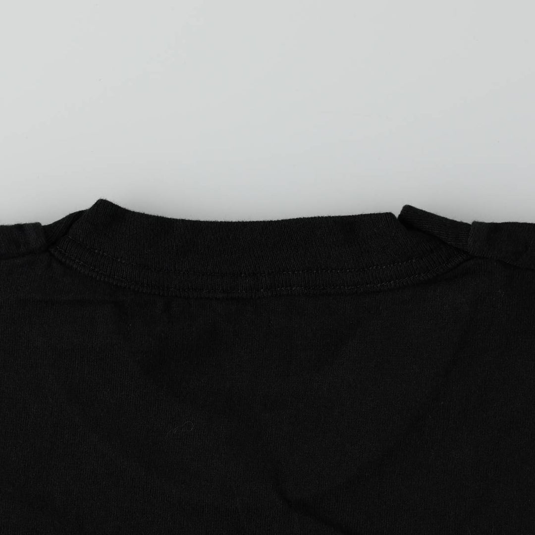 90'S BVD Plain Pocket T-Shirt Made in USA Men's XL Vintage cotton black type Vintage Second Hand