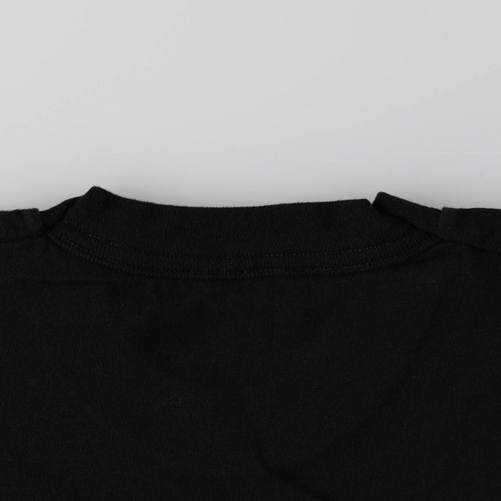 90'S BVD Plain Pocket T-Shirt Made in USA Men's XL Vintage cotton black type Vintage Second Hand