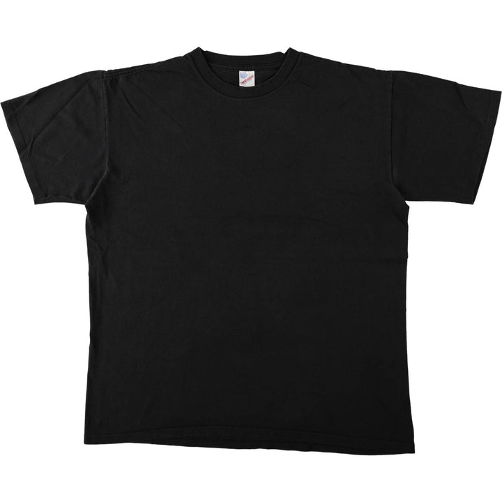 Vintage 90'S DUKE plain T-shirt, made in the USA, men's size XL cotton black type Vintage Second Hand