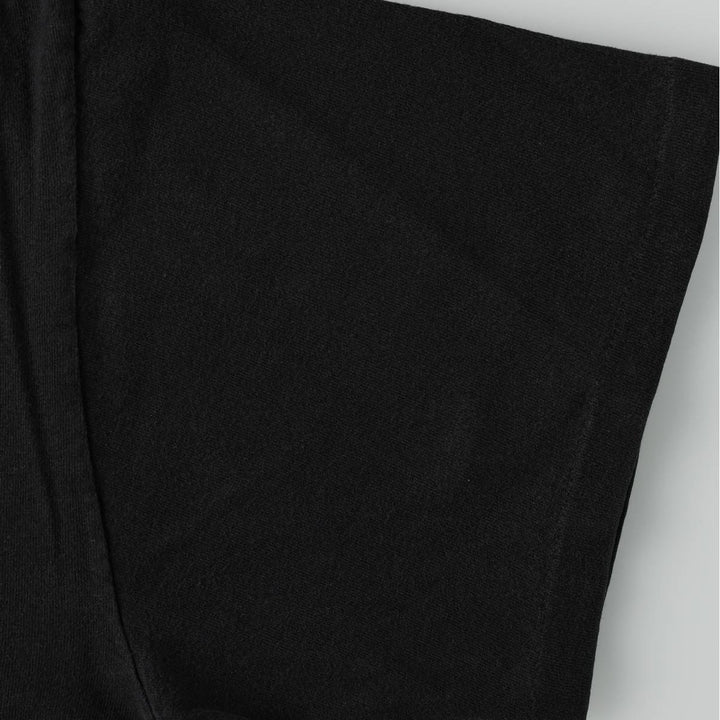 Vintage 90'S DUKE plain T-shirt, made in the USA, men's size XL cotton black type Vintage Second Hand