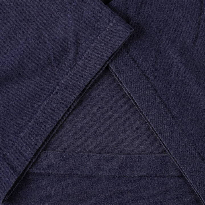90'S Fruit of the Loom plain T-shirt, made in the USA, men's XL size, vintage cotton navy blue type Vintage Second Hand