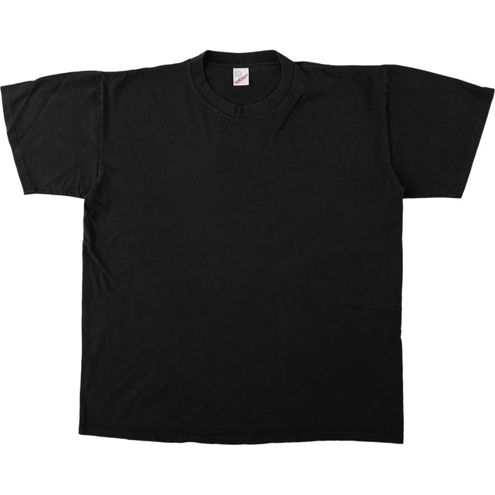 Vintage 90'S DUKE plain T-shirt, made in the USA, men's size XL cotton black type Vintage Second Hand