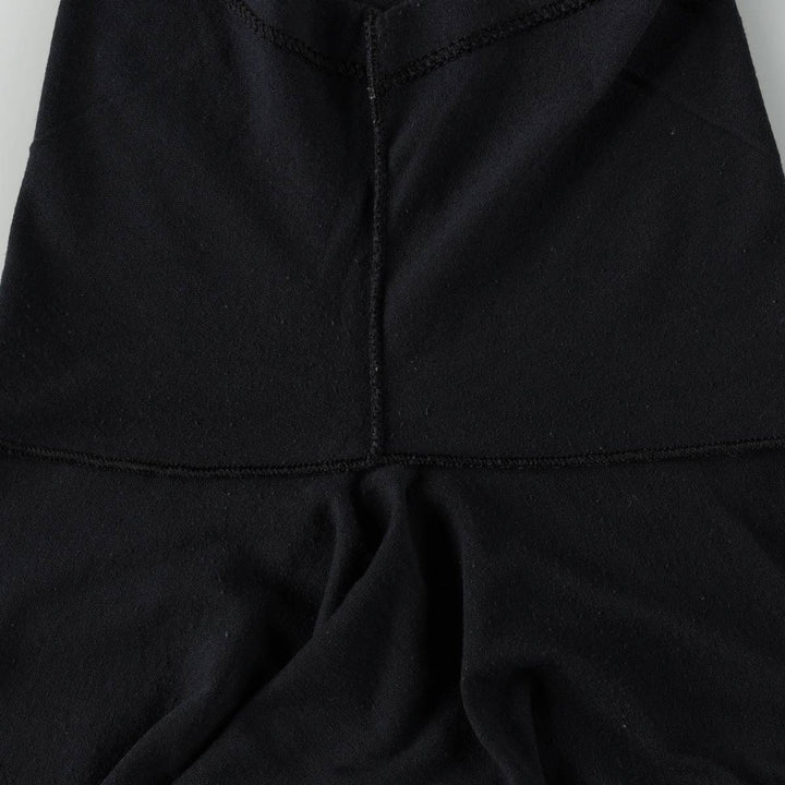90'S TEE JAYS Plain T-Shirt, Made in USA, Men's XL equivalent, Vintage polyester black type Vintage Second Hand