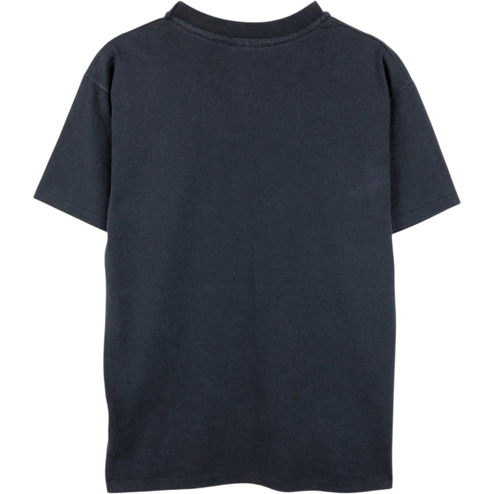 90'S Hanes HEAVYWEIGHT 50 cotton black type Vintage Second Hand