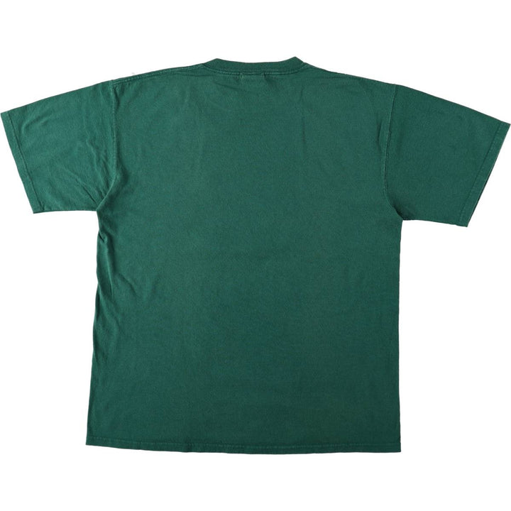 NFL Philadelphia Eagles sports print T-shirt, men's size XL (equivalent), crew neck. unclear green type Vintage Second Hand