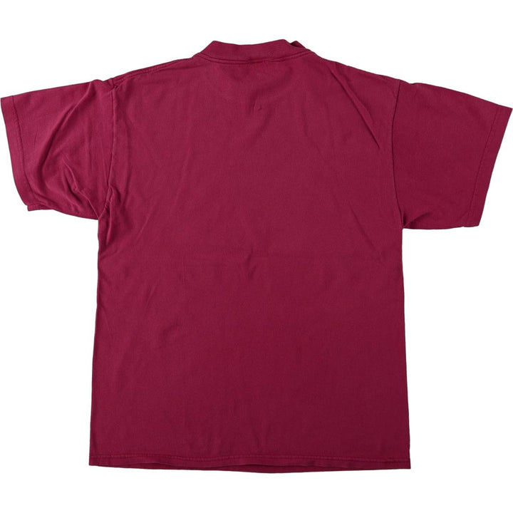 90'S LOGO7 NHL Arizona Coyotes Sports Print T-Shirt, Men's Size L (approx.), Vintage cotton red type Vintage Second Hand