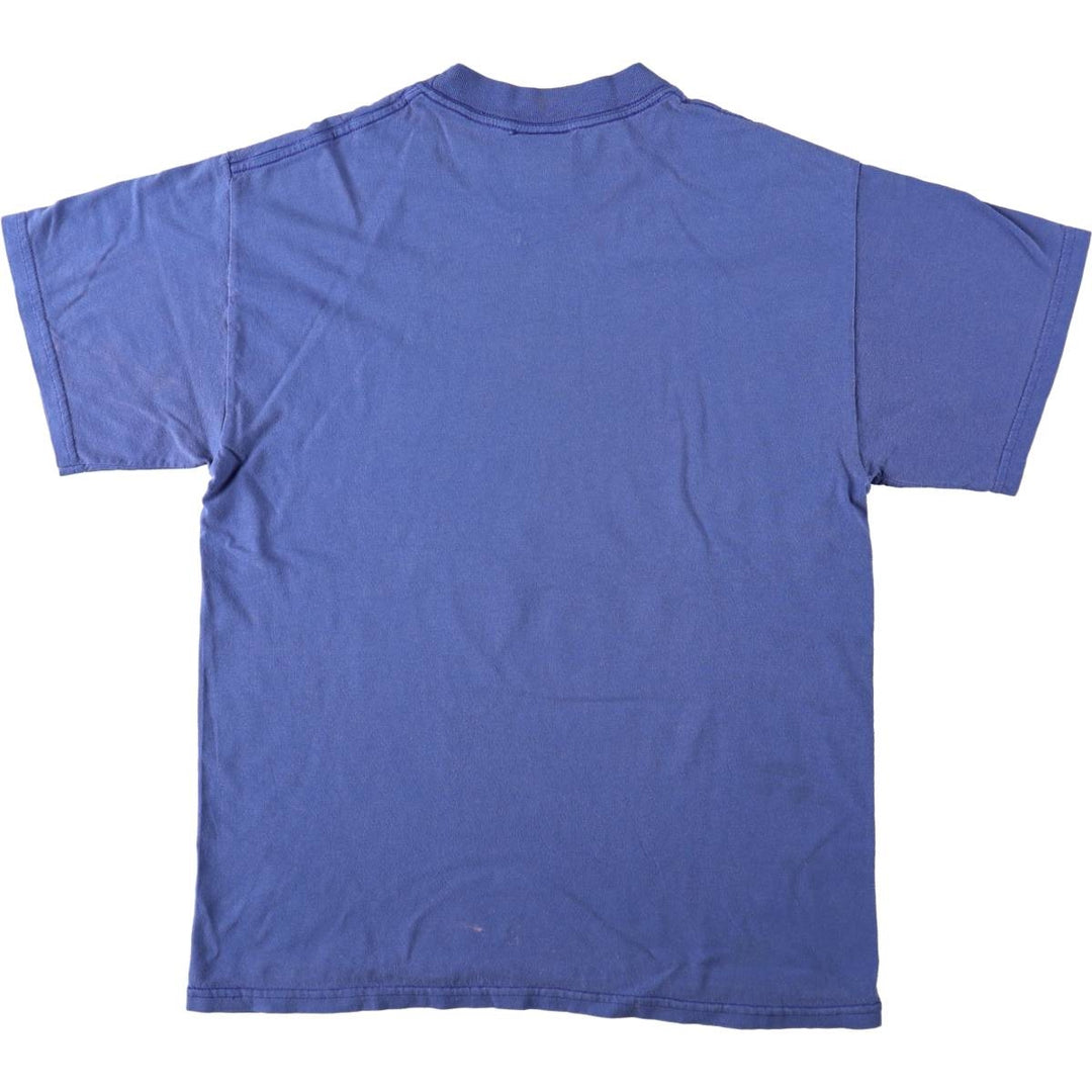 2000'S DYNASTY MLB CHICAGO CUBS sports print T-shirt, men's size M (approx.) cotton blue type Vintage Second Hand