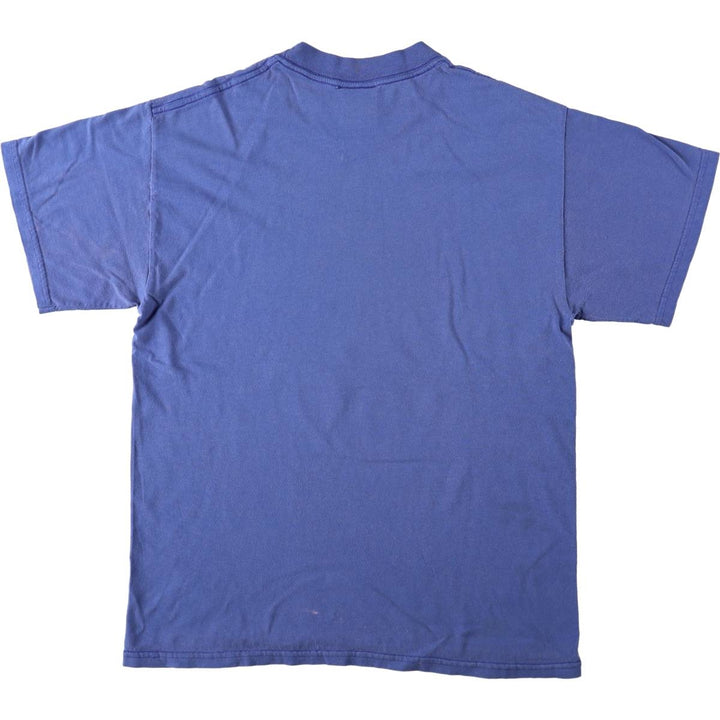 2000'S DYNASTY MLB CHICAGO CUBS sports print T-shirt, men's size M (approx.) cotton blue type Vintage Second Hand