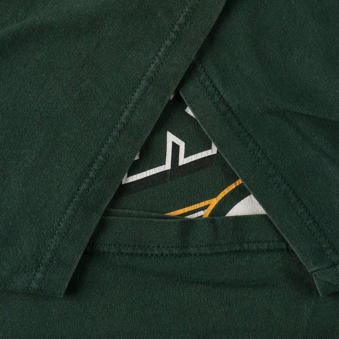 NFL Green Bay Packers sports print T-shirt, men's size M (approx.) unclear green type Vintage Second Hand
