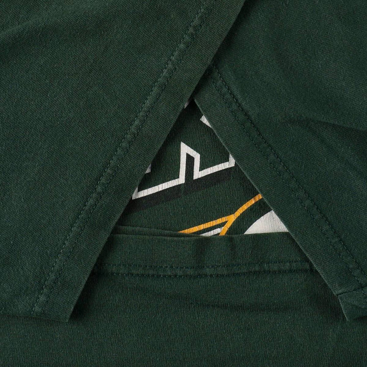 NFL Green Bay Packers sports print T-shirt, men's size M (approx.) unclear green type Vintage Second Hand