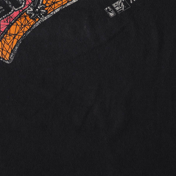90'S The Game NBA SAN ANTONIO SPURS Sports Print T-Shirt, Men's Size L (approx.), Vintage cotton black type Vintage Second Hand