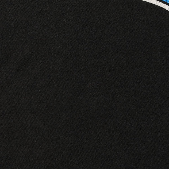 90'S NUTMEG NFL Carolina Panthers sports print T-shirt, Made in USA, Men's XL equivalent, Vintage cotton black type Vintage Second Hand