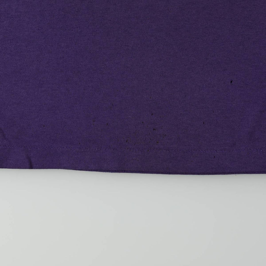 NFL Minnesota Vikings sports print t-shirt, men's size XL (equivalent), vintage. unclear purple type Vintage Second Hand