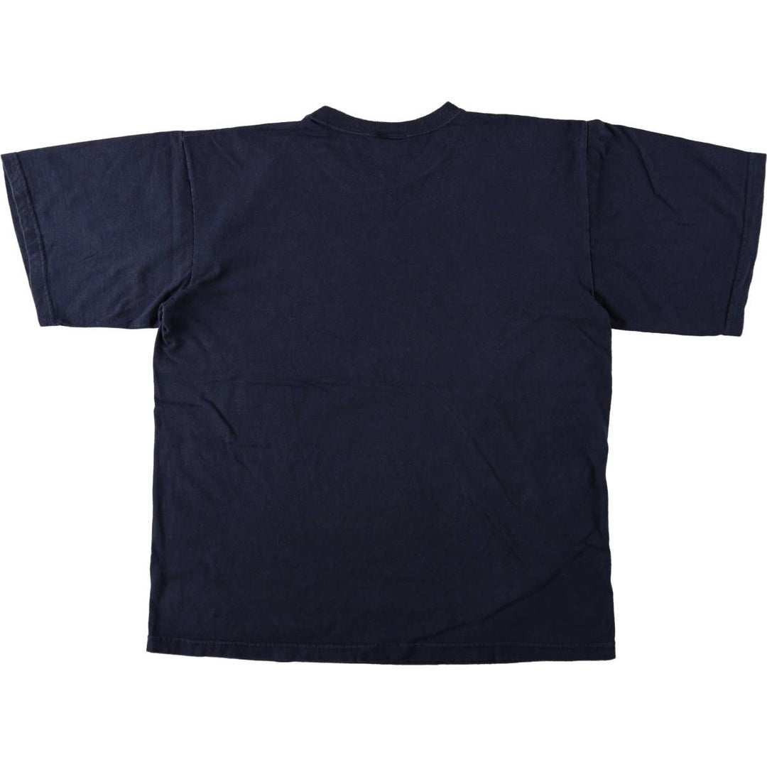 90'S GALT SAND NFL DALLAS COWBOYS (Dallas Cowboys) Sports Print T-Shirt, Made in USA, Men's Size L (approx.), Vintage cotton navy blue type Vintage Second Hand