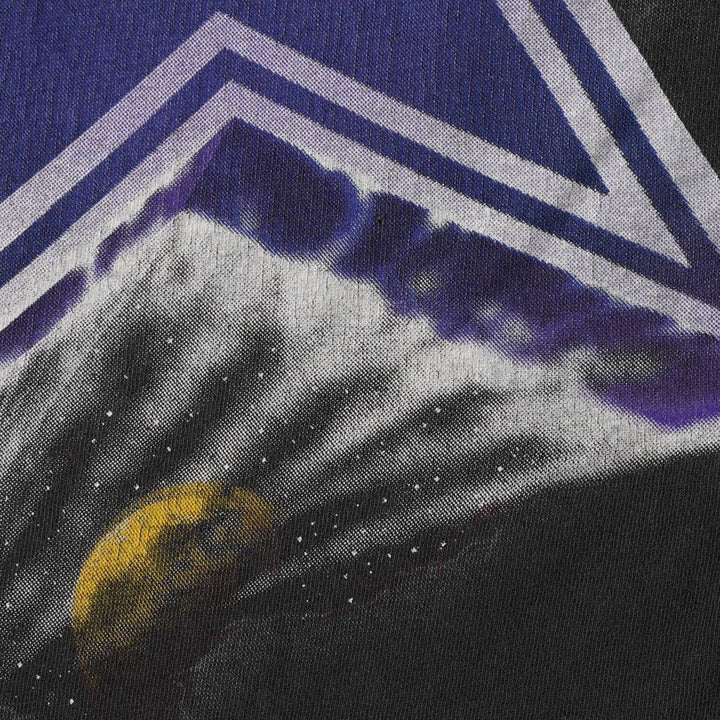 90'S NUTMEG NFL Dallas Cowboys Sports Print T-Shirt, Made in USA, Men's XL equivalent, Vintage cotton black type Vintage Second Hand