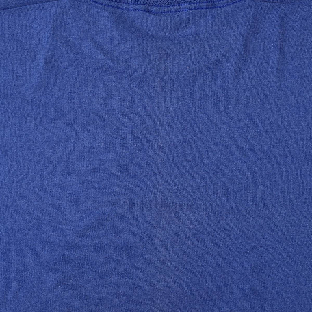 80'S Screen Stars MLB Chicago Cubs Sports Print T-Shirt, Made in USA, Men's XL equivalent, Vintage cotton blue type Vintage Second Hand