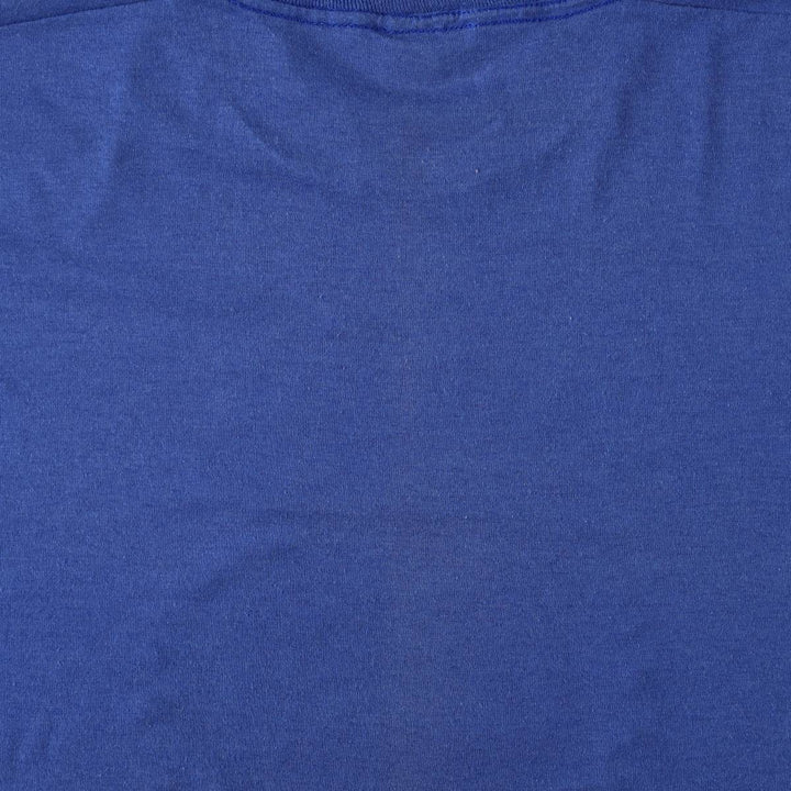80'S Screen Stars MLB Chicago Cubs Sports Print T-Shirt, Made in USA, Men's XL equivalent, Vintage cotton blue type Vintage Second Hand