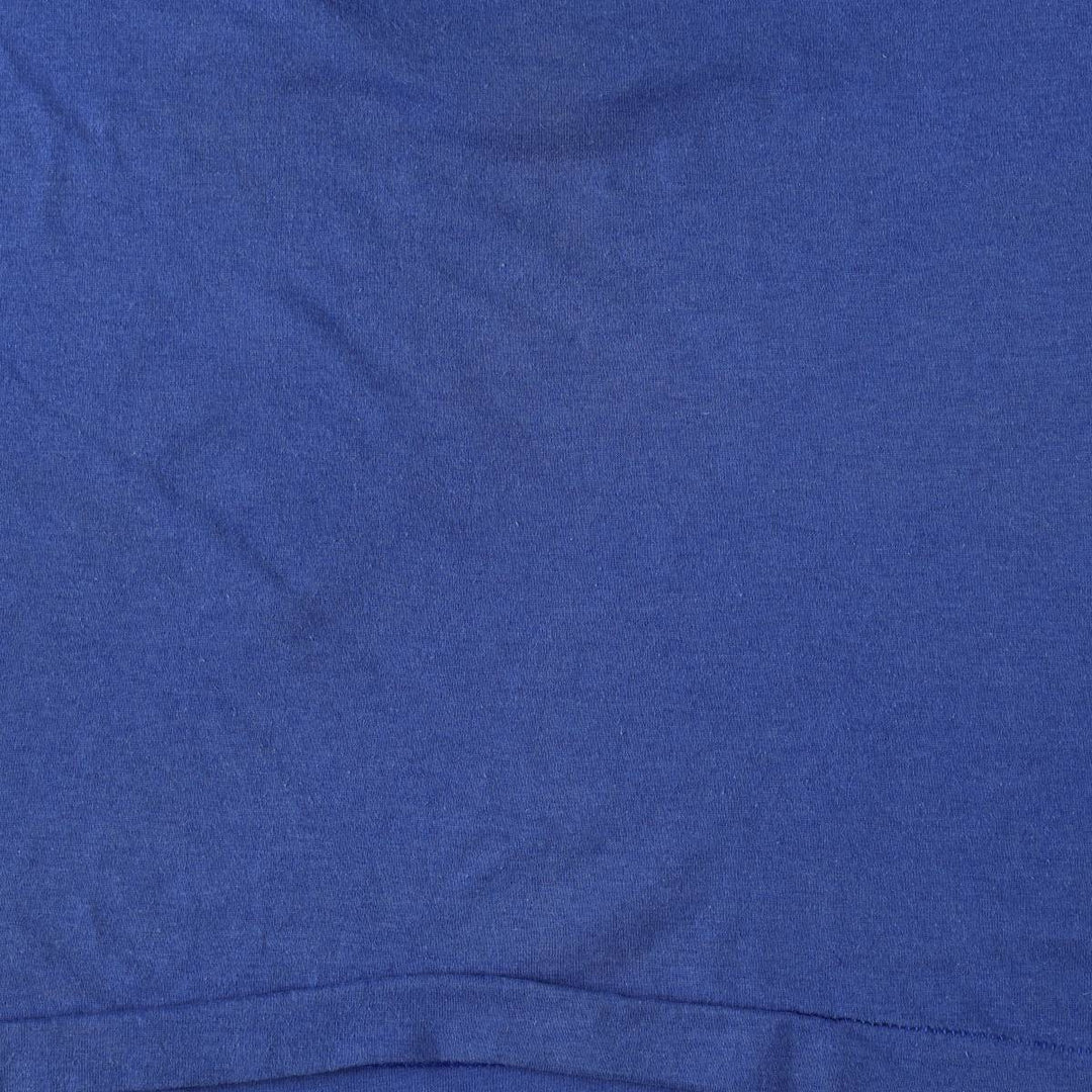 80'S Screen Stars MLB Chicago Cubs Sports Print T-Shirt, Made in USA, Men's XL equivalent, Vintage cotton blue type Vintage Second Hand